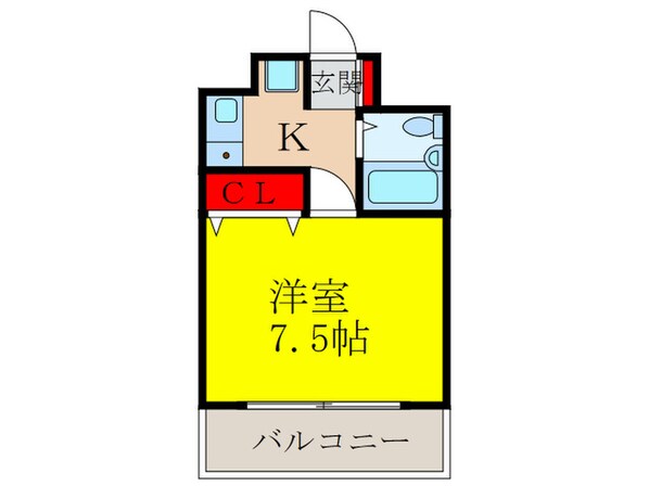 シャトレ下新庄の物件間取画像